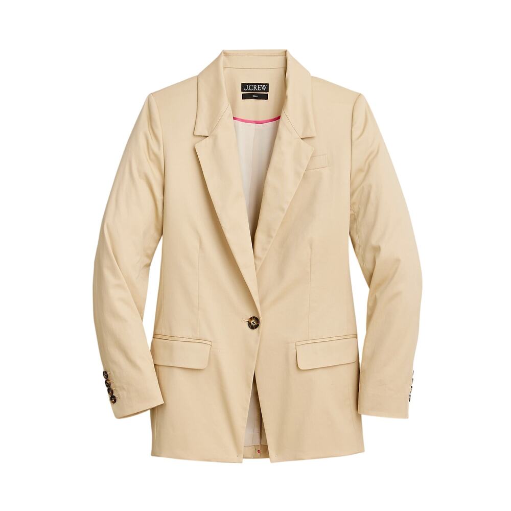J.Crew Classic Khaki Willa Blazer Size 2